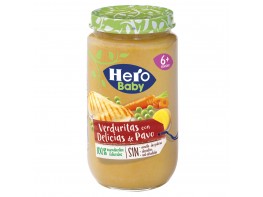 Imagen del producto Hero Baby Pedialac verduritas tiernas con pavo 250g