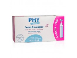 Imagen del producto Phy Suero fisiológico bebe 40+5uds